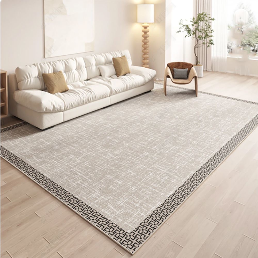 4939-54.6-BB-Beige Striped Minimalist Rug Comfortable Large Area Living Room Rugs Refreshing Bedroom