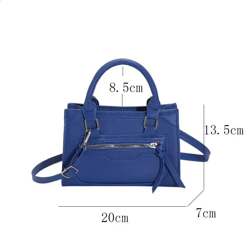 Crossbody Bag for Women Fashion Casual Western Style Shoulder Handbag Simple Texture Messenger Small Square Bag 241223