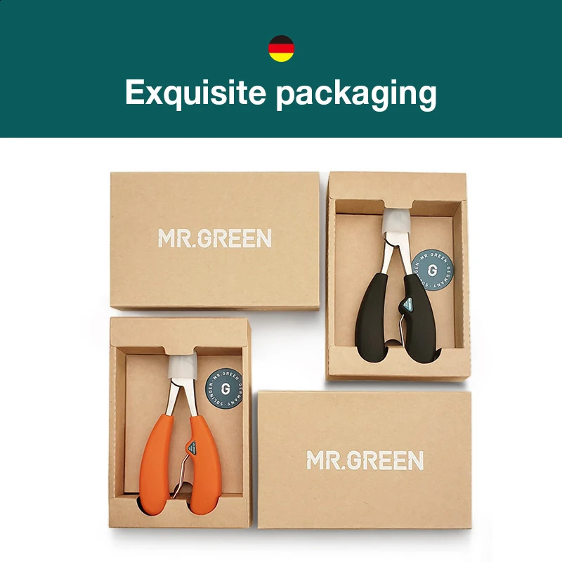 MR.GREEN Nail Clipper Stainless Steel Ingrown Toenail Clipper Good at cutting thick and hard nails Pedicure Manicure Tool 241223