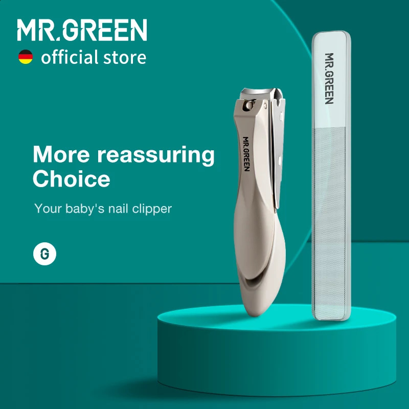 MR.GREEN Baby Safety Nail Clippers Nail Care Clippers Fingernail Cutter born Baby Convenient Nail File Manicure Tools 241223