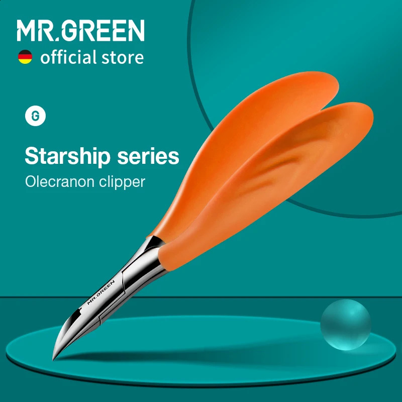 MR.GREEN Toenail Clippers Professional Pedicure Tool Nail Clippers Anti-Splash Ingrown Olecranon Cutters Manicure Tools Sets 241223