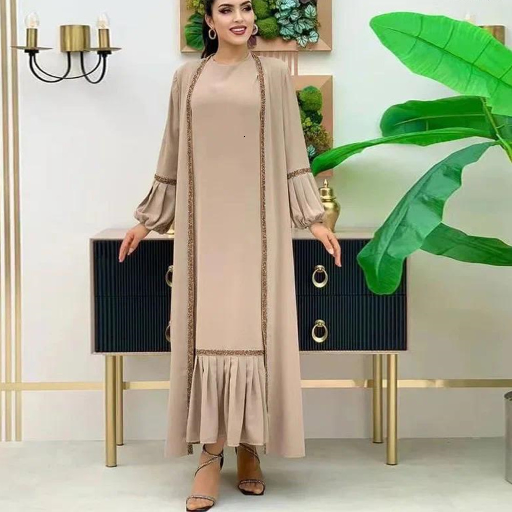Ethnic Clothing Ethnic Clothing Eid Abaya Dubai Modest Turkey Muslim Long Dress For Women Arabic Sequin Islamic Dresses Evening Party Gown Moroccan Ka