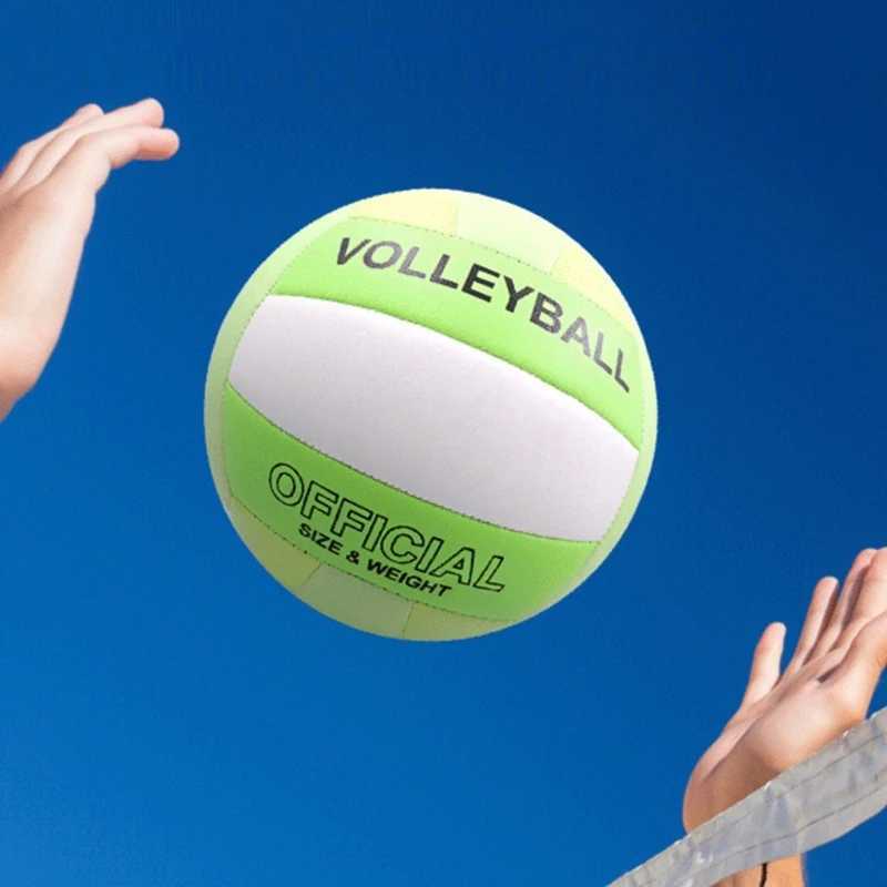 Waterproofs Indoor Outdoor Volleyballs Official Size 5 Volleyballs Sports Training Game Plays For Beginner TeenagerXJ241230