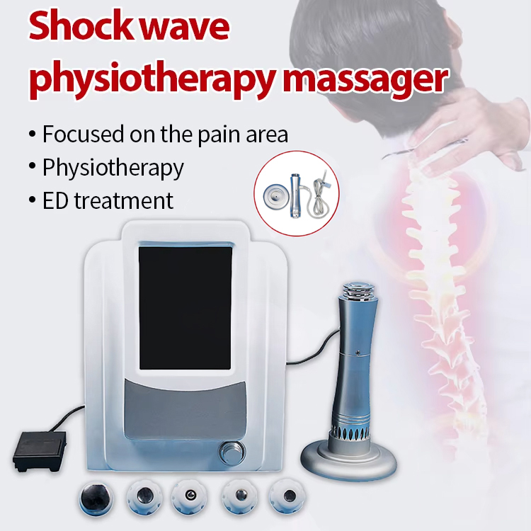 Portable Physical Therapy Device for Effective Muscle Pain Management Professional Shock Wave Therapy ED Treatment Pain Relief Muscle Rehab Machine