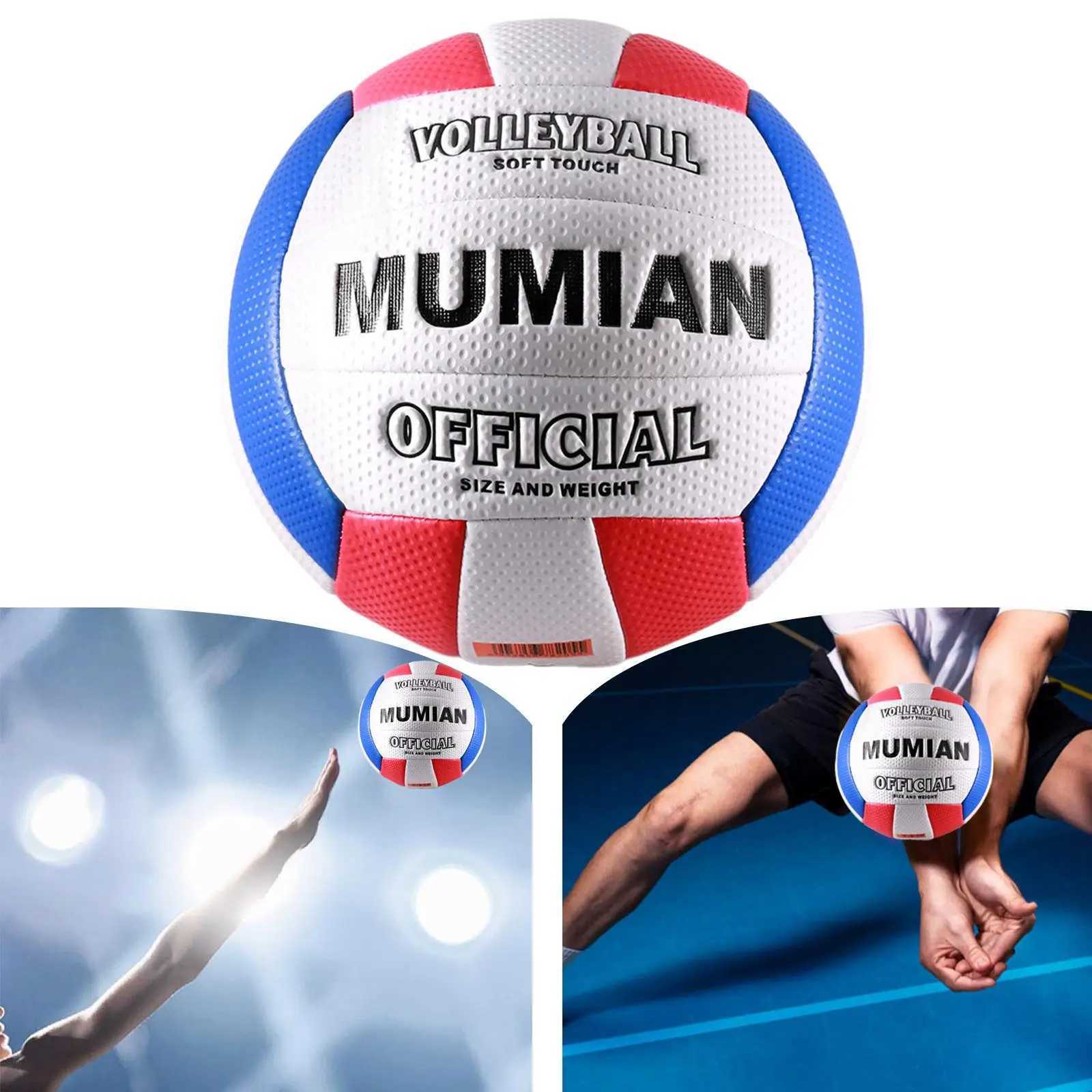 Outdoor Volleyball Soft Touch Volleyball Gym Training Professional Size 5 Beach Volleyball for Kids Adults Practice CompetitionXJ241230