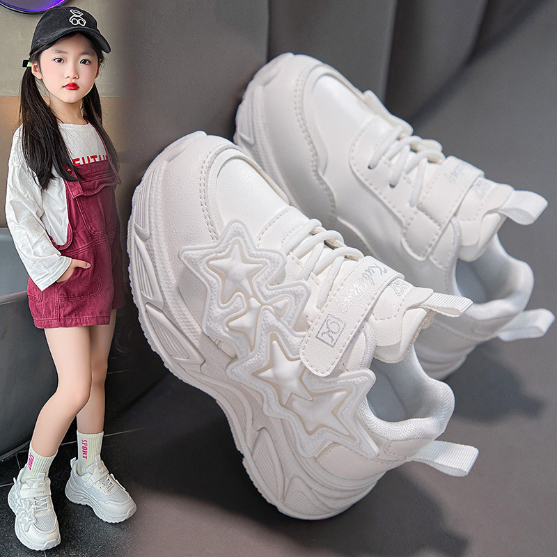 Girls Shoes 2025 Youth New Light Running Footwear Toddler Sports Jogging Trainers Happysteps Casual Kids Sneakers Sizes US9C-US5Y