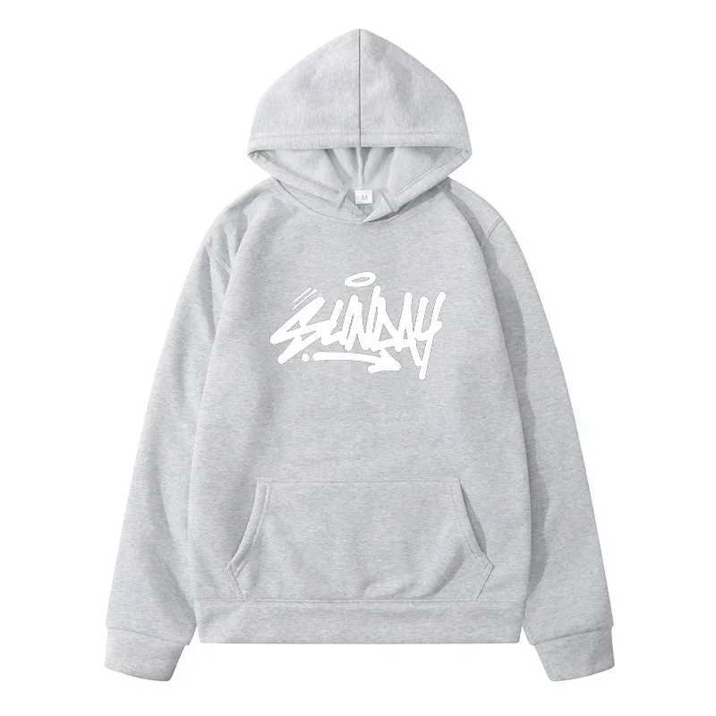 Letter Design Autumn Cotton Clothing Mens Sweaters Hoodies Y2k Hoodies New Printed Sweatshirts Street Clothing Harajuku Sweatshirts W241230