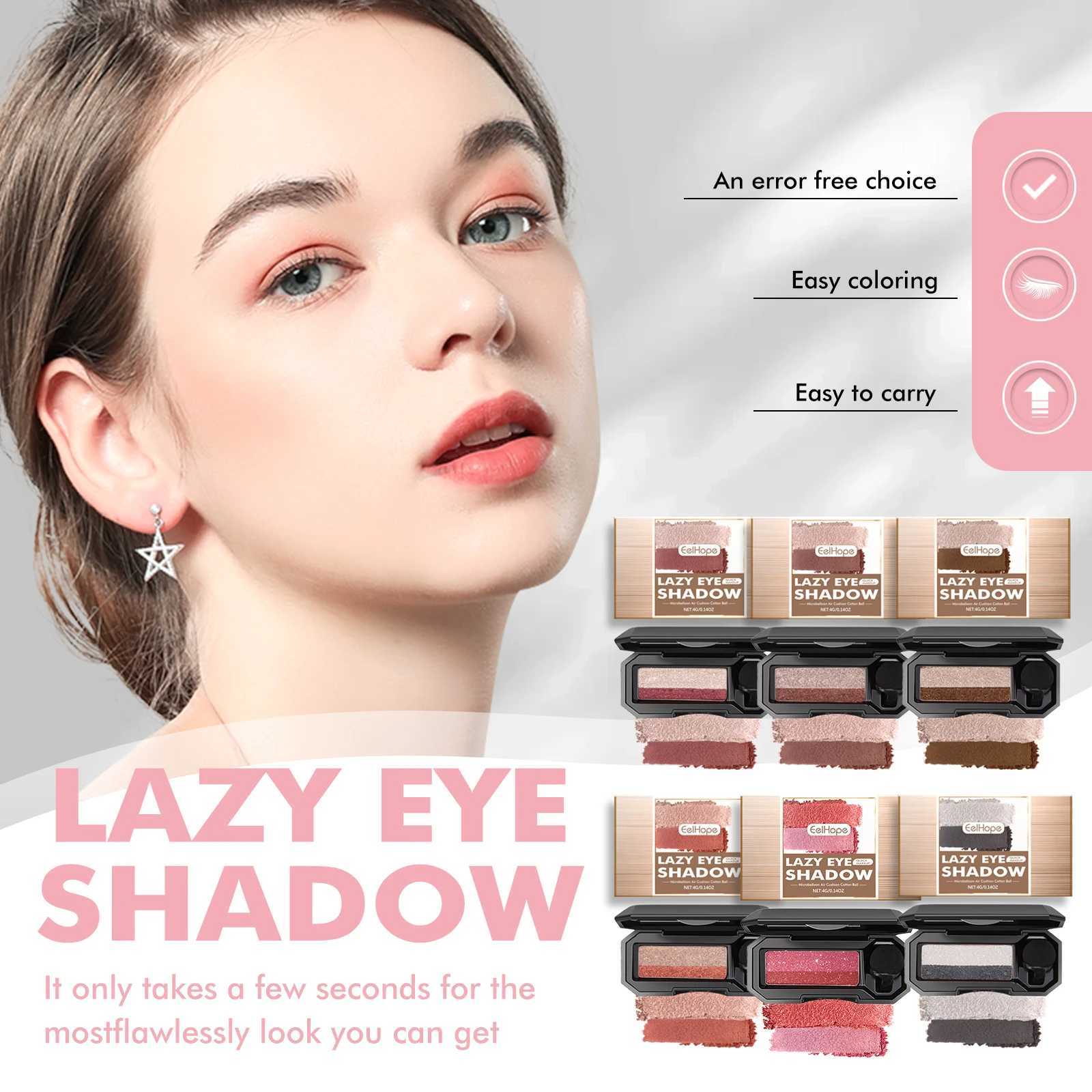 Two-color eyeshadow tray Matte makeup products Womens cosmetics Korea new beauty health lasting eyeshadow trayXJ241230
