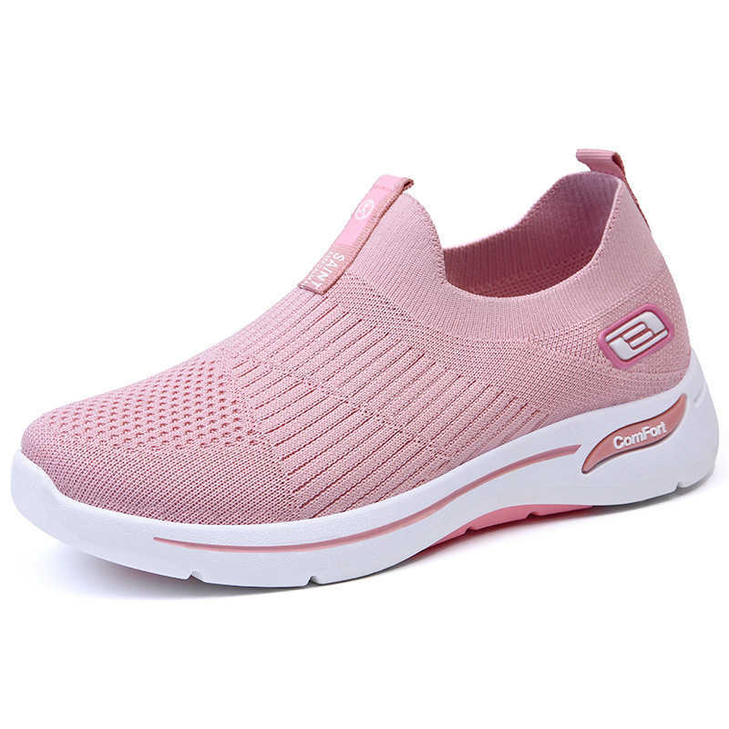 Female Shoes New Womens Shoes Fashion Mom Shoes Socks Shoes Soft Sole Sports Shoes Female