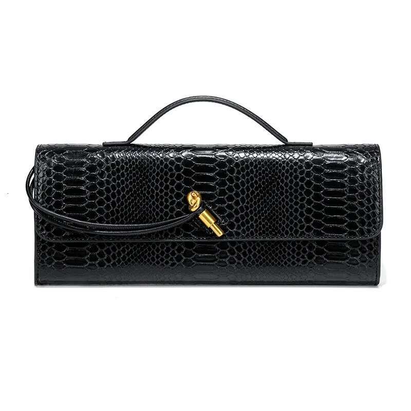 Women's Bags Handbag High-End Feeg Women's Trendy Crocodile Pattern Evening Vintage Niche Single Shoulder Slant Cross Bag Motorcycle Equipme
