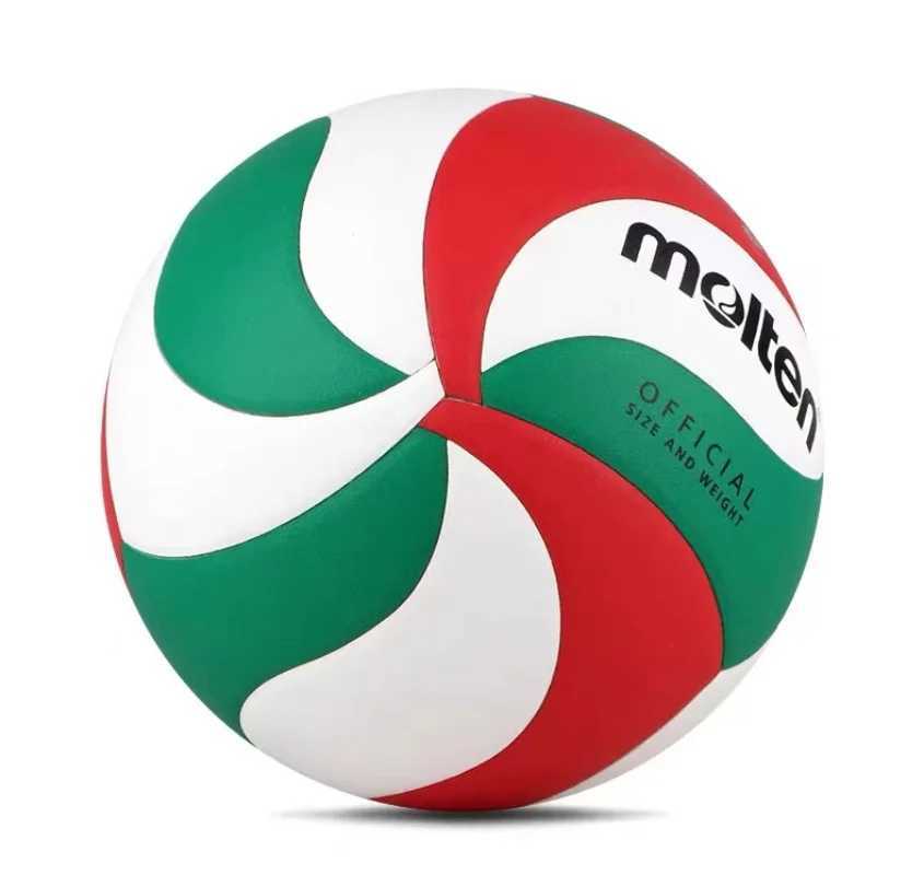Molten Volleyball V5M4500 Professional Competition Hard Row Wear-resistant No. 5 PU Indoor and Outdoor Training VolleyballXJ241230