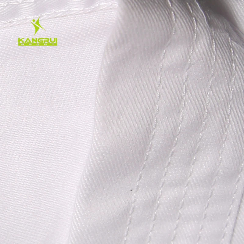 Quality Dobok child adult karate uniform suit WTF Taekwondo kick boxing MMA Martial art training clothes dobok 55%cotton 241230