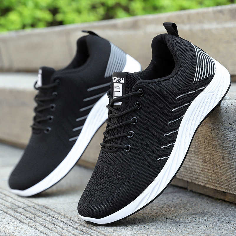 Mens Shoes New Mens Shoes Large Korean Trendy Soft Sole Casual Shoes Breathable Sports Shoes Mens