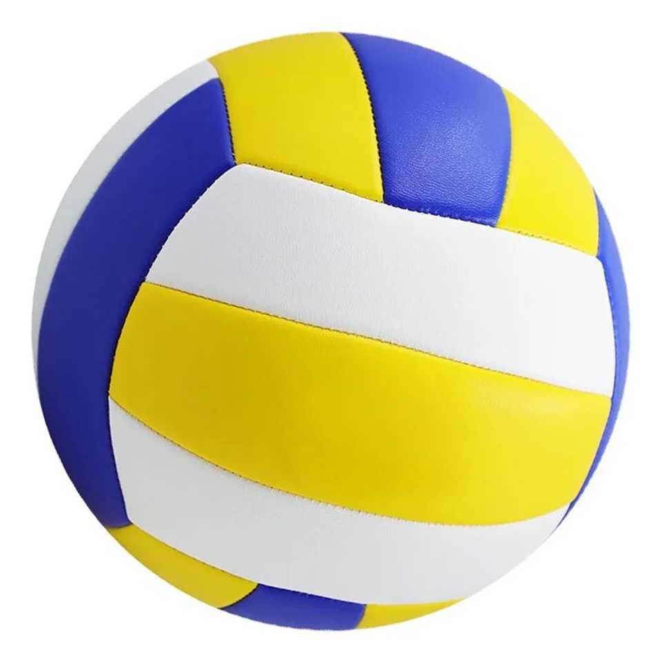 20.5cm Professional Competition Volleyball PVC No.5 Volleyball For Beach Outdoor Indoor Training Ball Machine Sewing WaterproofXJ241230