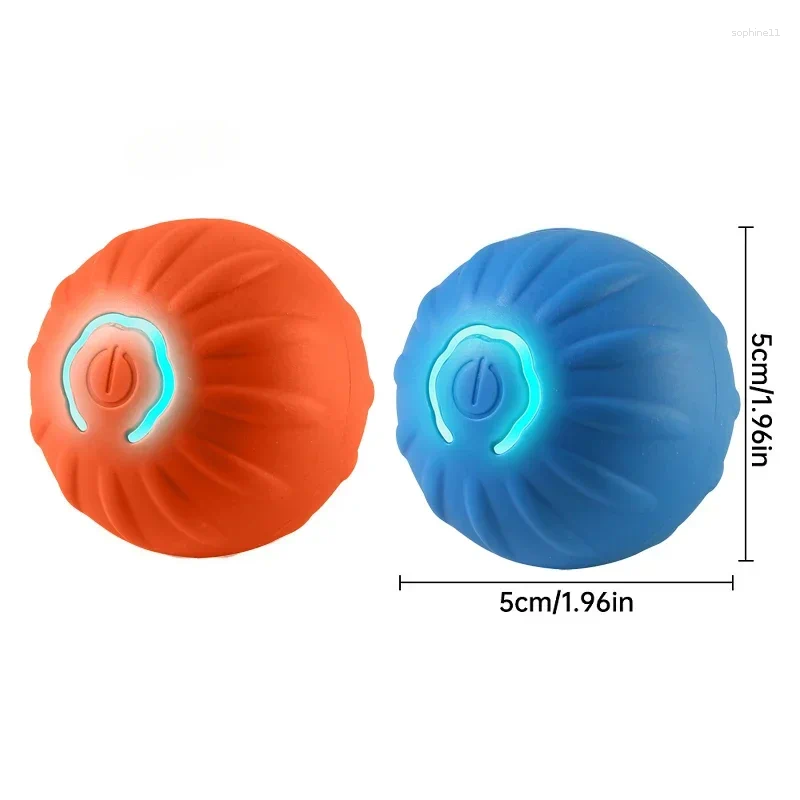 Update Automatic Moving Bounce Rolling Ball Dog Toy USB Smarts Puppy Interactive Chew Dogs Accessories Pet Toys Home Cats