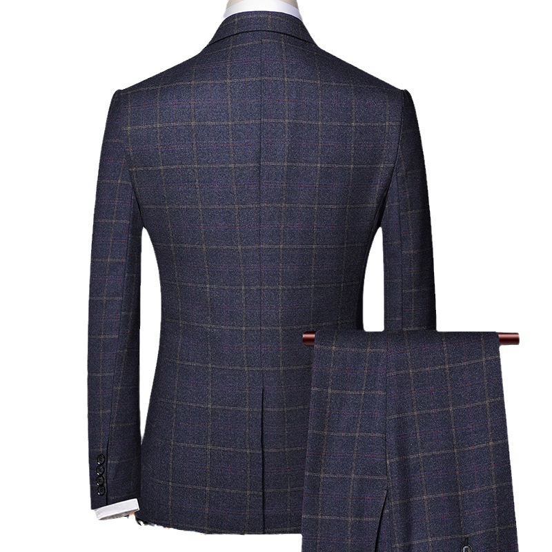 G12301Spring and autumn Korean style slim suit business professional formal suit groom wedding dress