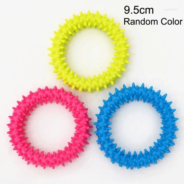Update Pet Toys For Small Dogs Rubber Resistance To Bite Dog Toy Teeth Cleaning Chew Training Supplies Puppy