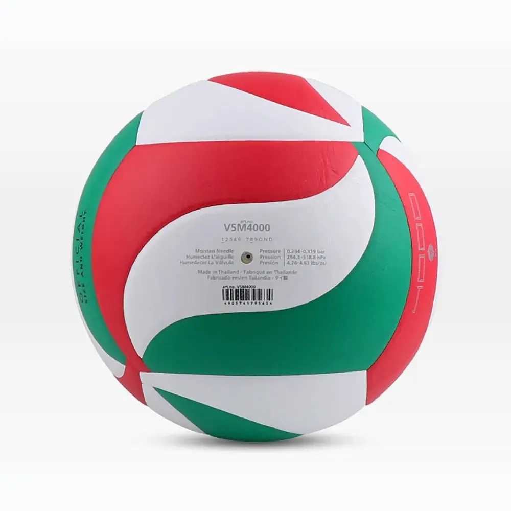 Molten Volleybal V4M4000 V5M4000 Official Standard Size 4/5 PU Ball for Indoor Outdoor Match TrainingXJ241230