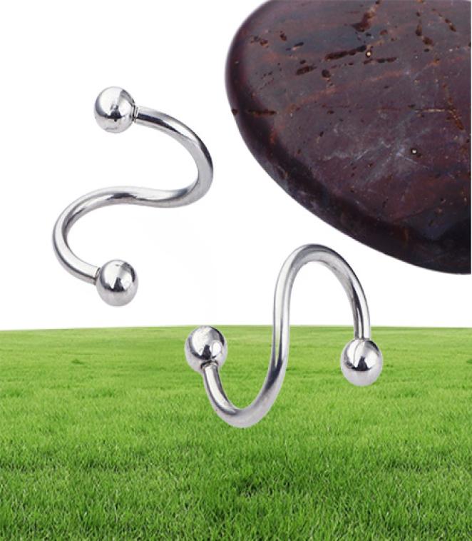QIAMNI 120pcs/lot Titanium Sexy Nose Lip Ear lage Tragus Eyebrow Rings Captive Bead Ring Piercing Body Jewelry4150240