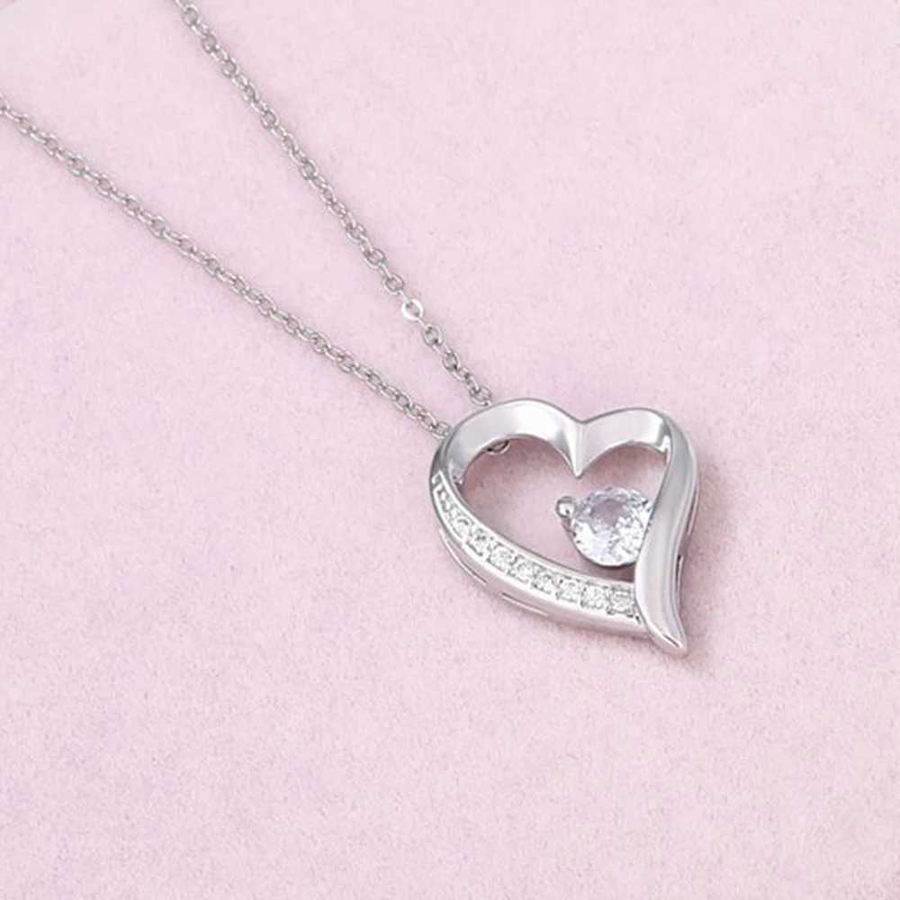 Jewelry for me a 14K gold or silver pendant necklace a romantic Christmas birthday Valentines Day gift for her wife W241230