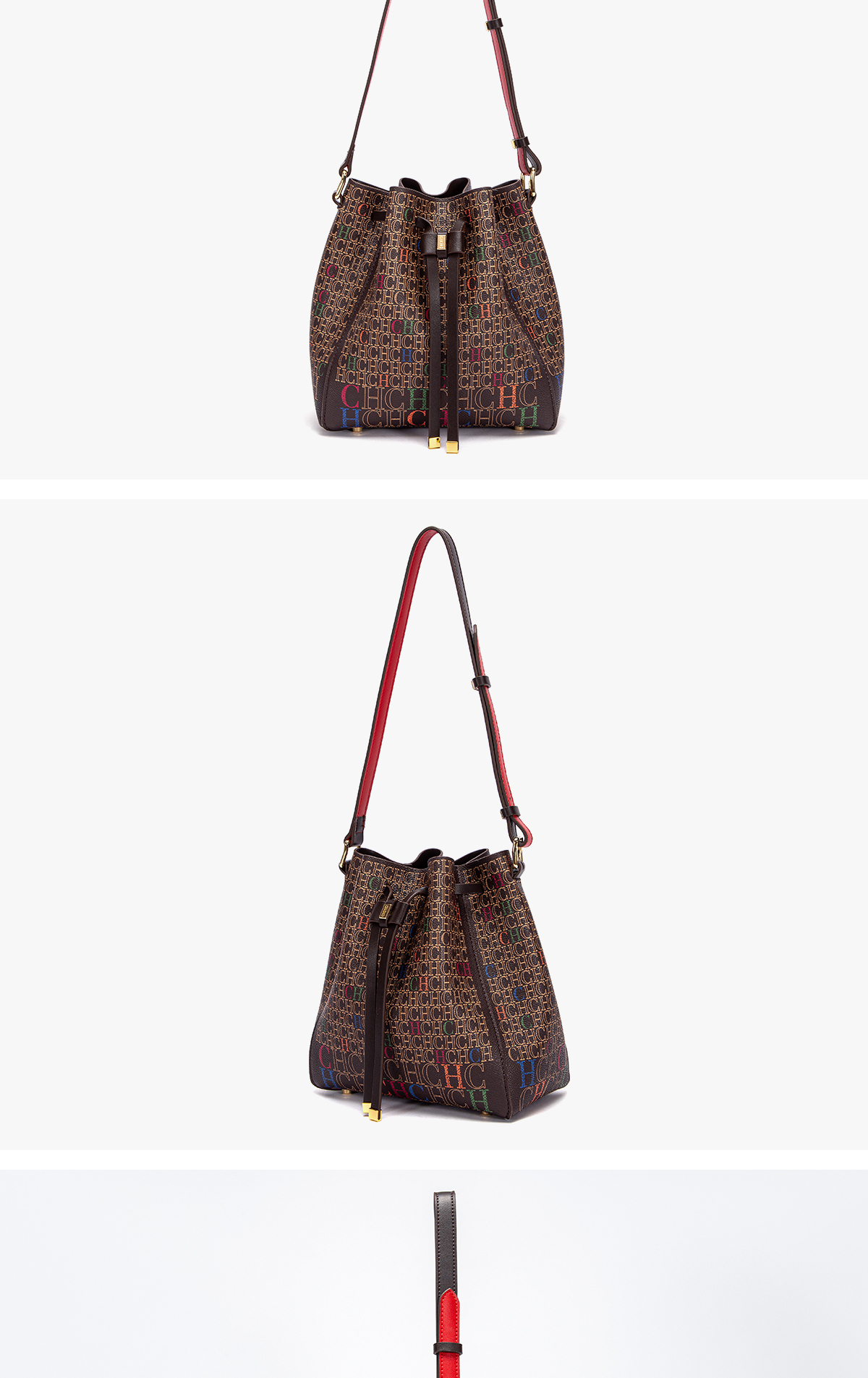 Fashion Printed Shoulder Brand Women Designer Wallet Classic Women's Handbag Bucket Bag PVC Casual BagVoyage