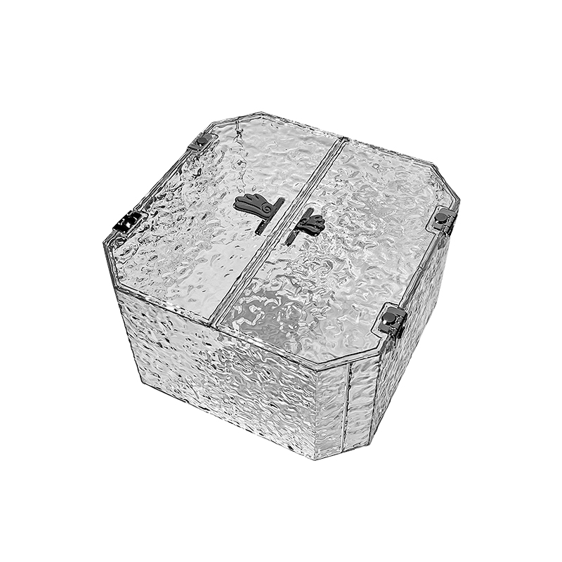 Hexagonal Luminous Storage Box (Single Box) Transparent