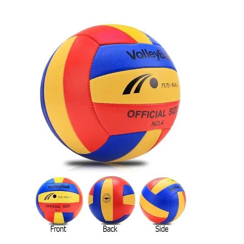 Volleyball Professional Competition PVC Volleyball Size 4 5 For Beach Outdoor Camping Volleyball Indoor Game Ball Training BallsXJ241230