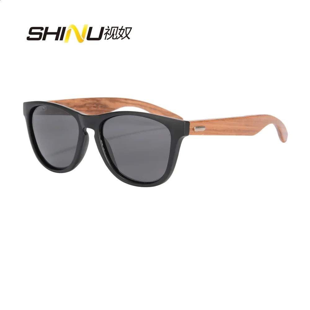 SHINU Retro vintage y2k sunglasses for men Natural Wooden polarized sunglasses Men Polarized Fashion sun Glasses Original Wood 241230