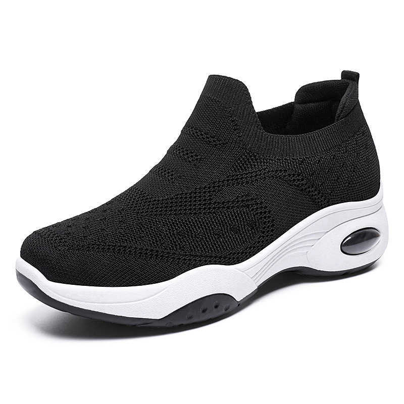 Womens New Womens Shoes Soft Sole Air Cushioned Shoes Breathable Casual Sports Shoes for Women