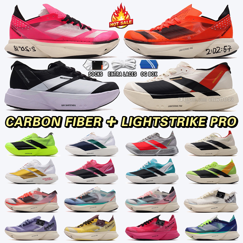 Adizeros Evo SL Designer Running Shoes Adioss Pro Evo 1 Womens Sneakers Mens Trainers Lightstrike Pro 3 Women Men Carbon Fiber Rod Tennis Outdoor Sports Shoe