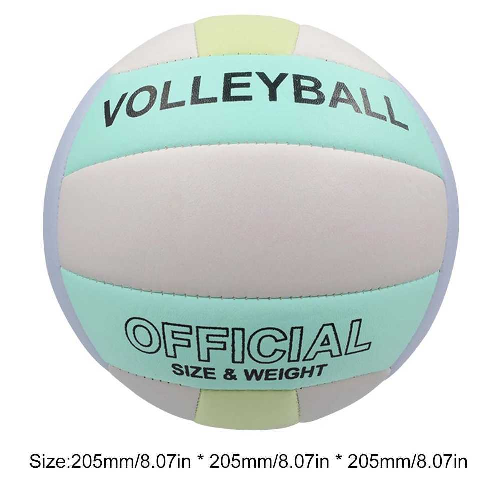 Size 5 Training Game Volleyball Non-Slip Soft Beach Volleyball Professional Competition Volleyball for Outdoor Indoor TrainingXJ241230