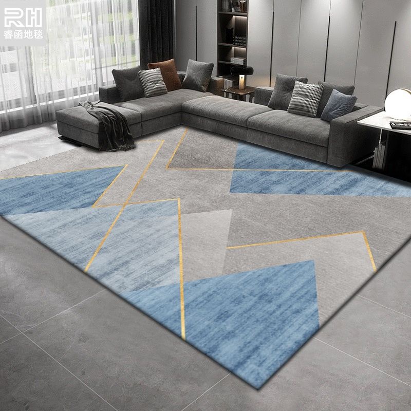 4718-58-PTX-Striped Art Carpet Elegant Large Area Living Room Carpets Comfortable