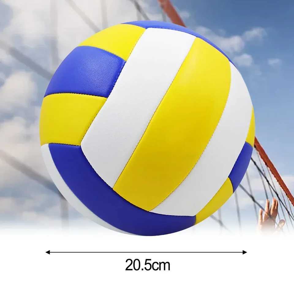 Brand New Hot Sale Volleyball No.5 Volleyball Ball No.5 Ball PVC Volleyball Professional Soft Waterproof 20.5cmXJ241230