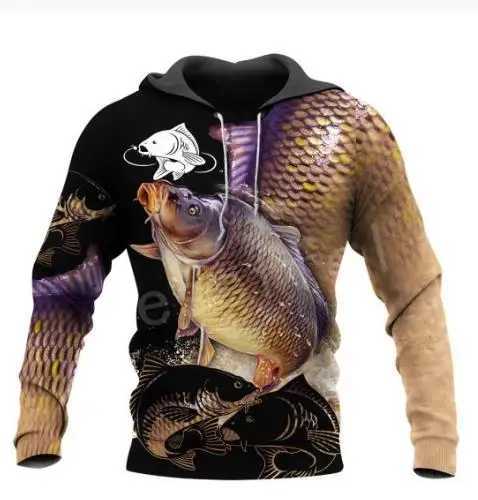 Fashionable mens hoodie cool car fishing 3D printed Harajuku sports shirt unisex casual Pullover hoodie sudadora hombre W241230