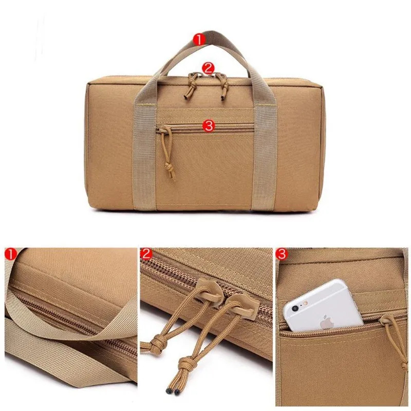 Outdoor Sport Bag Carry Case Universal Hunting Compact Duffle Pack Molle Storage Pouch