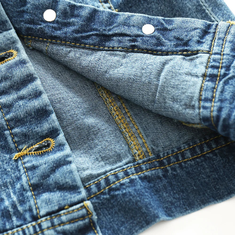 Korean Spring Autumn Children Boys Denim Vest Toddler Boys Sleeveless Jacket 1-6 Years Kid Baby Boy Waistcoat Outerwear 241230