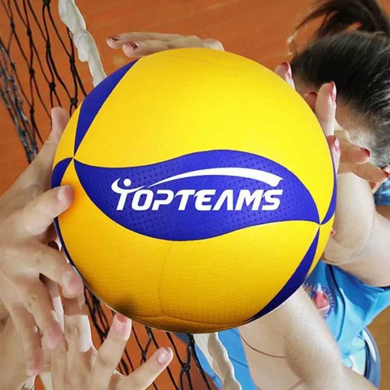 Size 5 Competition Training Volleyball PU Soft Material Team Sports Ball For Indoor Matches Outdoor Beach Play VolleyballXJ241230