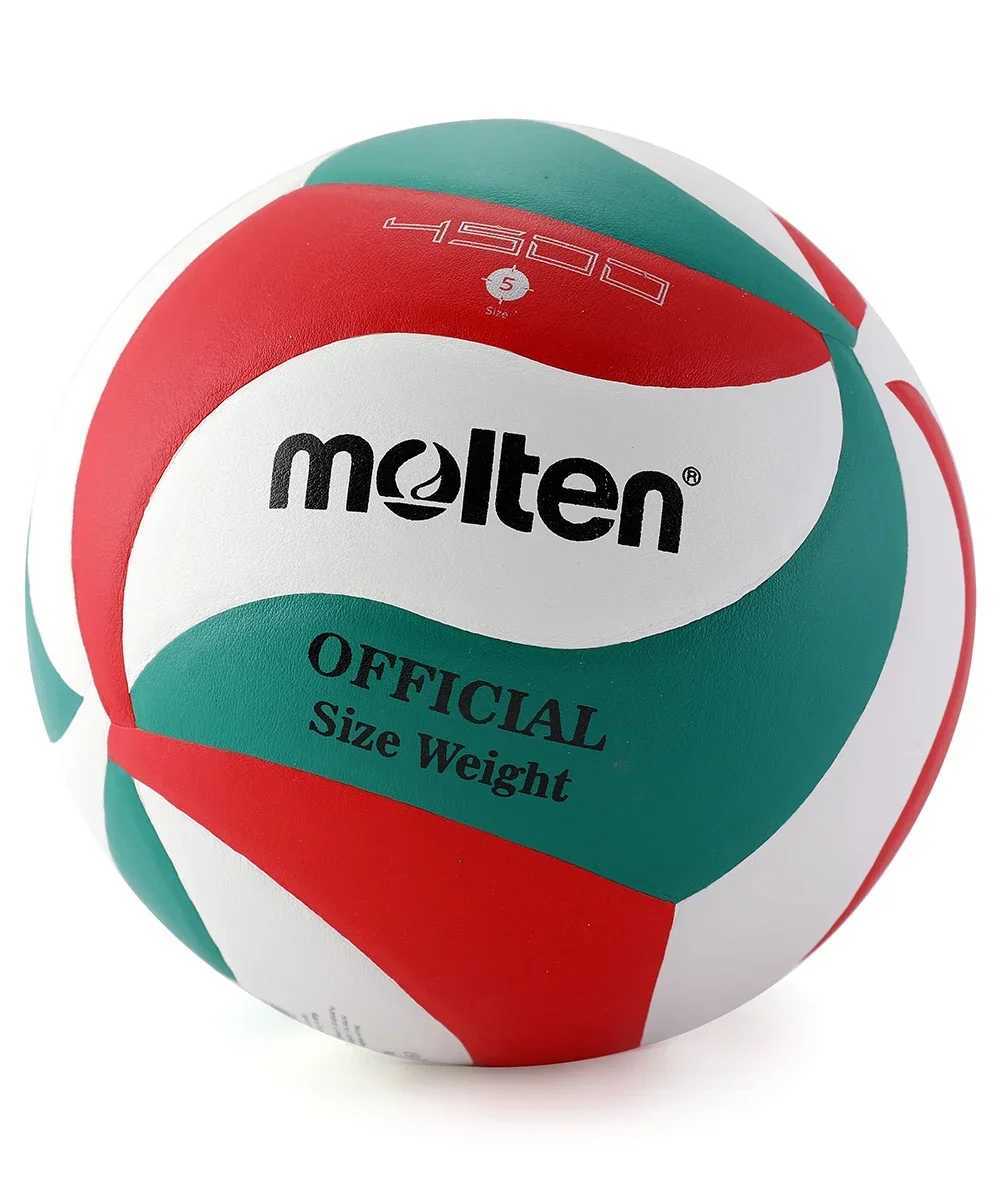 Original Molten 4500 Volleyball Standard Size 5 PU Ball for Students Adult and Teenager Competition Training Outdoor IndoorXJ241230
