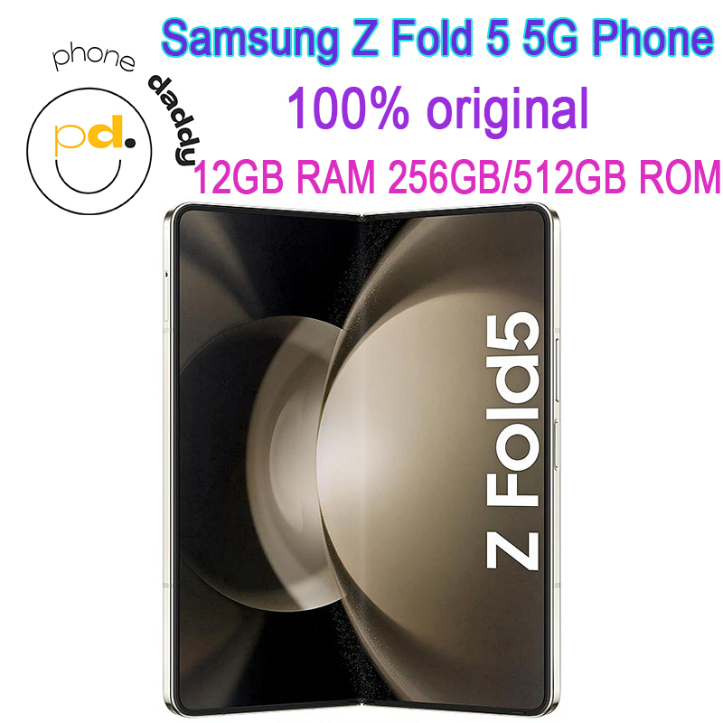 Samsung Galaxy Z Fold 5 5G F946N F946U1 7.6" AMOLED 12GB RAM 256GB 512GB ROM Qualcomm SM8550-AC Snapdragon 8 Gen 2 (4 nm)NFC 5G Cell Phone