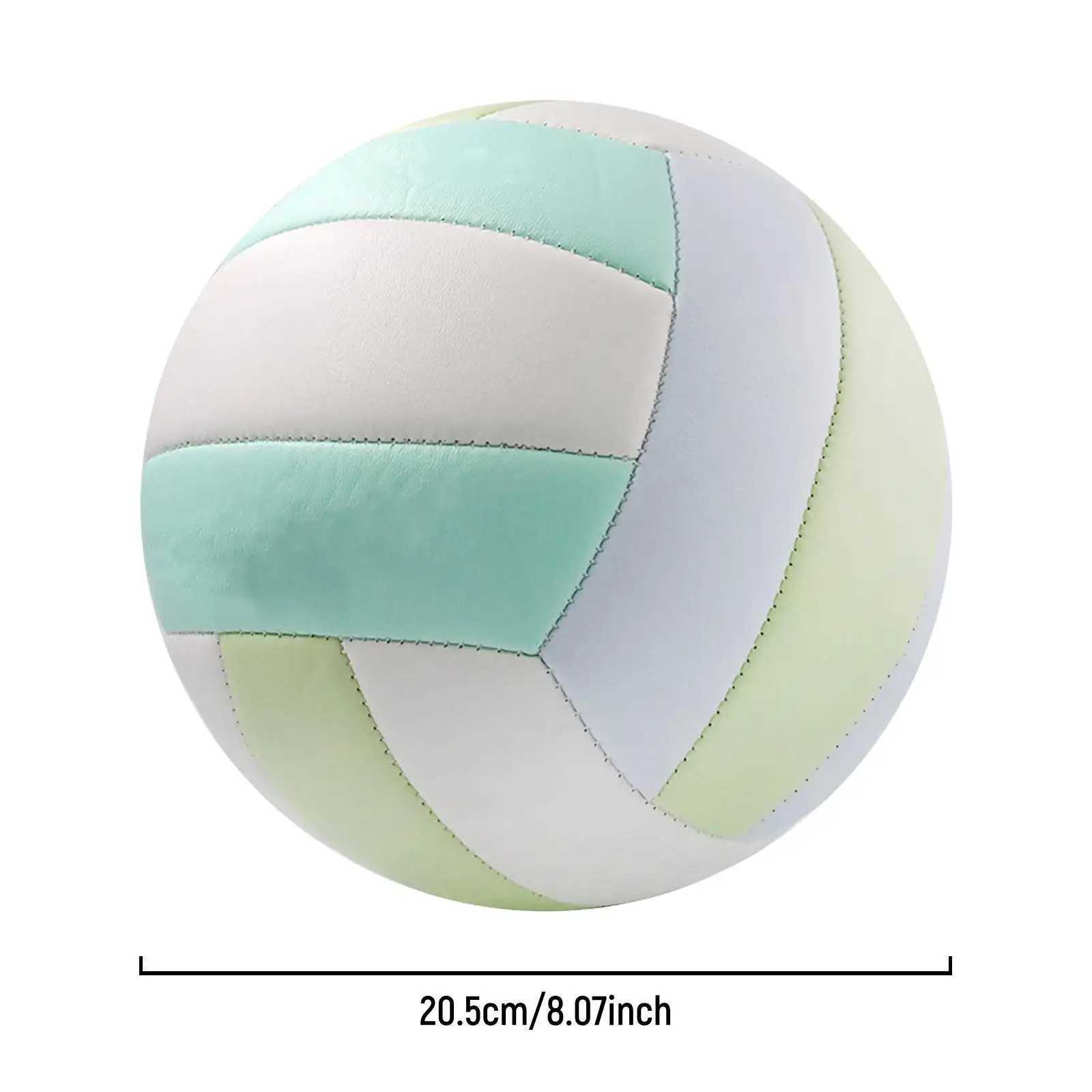 Beach Volleyball Gym Recreational Match Indoor Outdoor Volleyball Size 5 Volleyball for Beginners Girls Boys Men Women TeenagerXJ241230