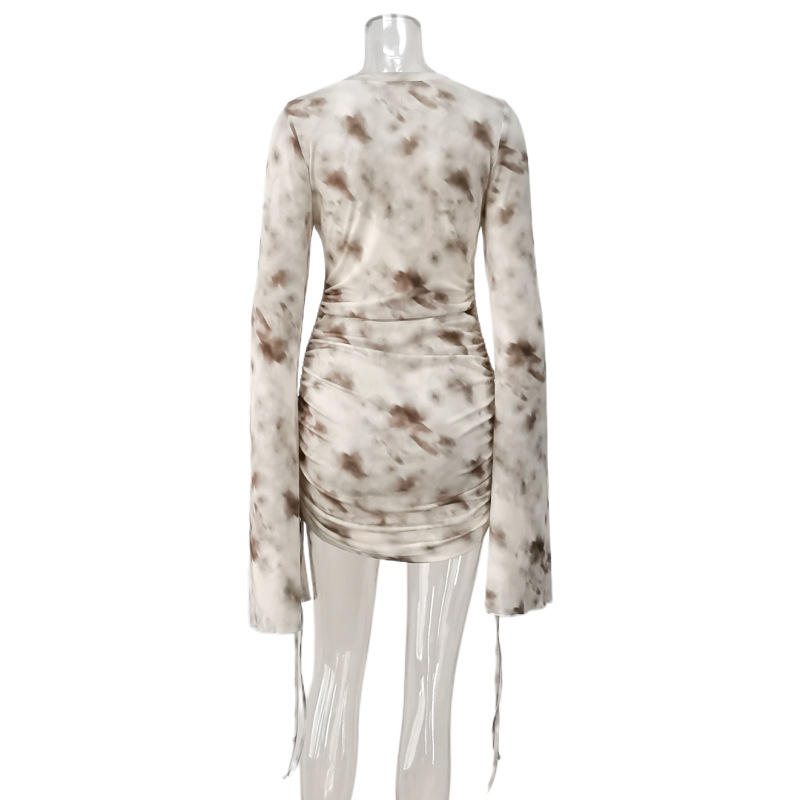 B222 Women's Plain Sexy Suspender Dress