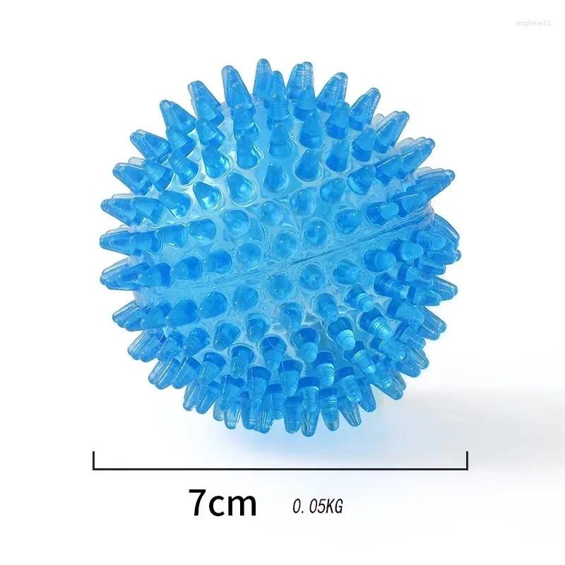 Update Bite-Proof Pet Chew Balls Small And Large Dog Toys Elastic Floats Squeaky Puppies Sheepdog Supplies