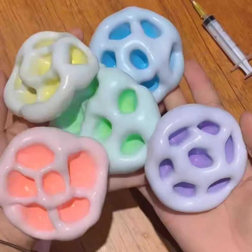 Funny Sensory Toys Shapeable Squeeze Handmade Balls Fidget Pinch Creative Stress Relieving Toys Childrens Gifts W241230