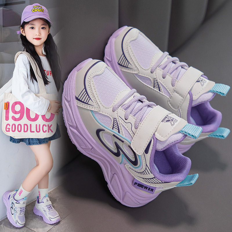 Kids Four Seasons Sneakers Girls School Toddler Casual Shoes Outdoor Breathable Running Shoes Kidsnest Light Soft Tennis Non-slip Children Boys Shoes 