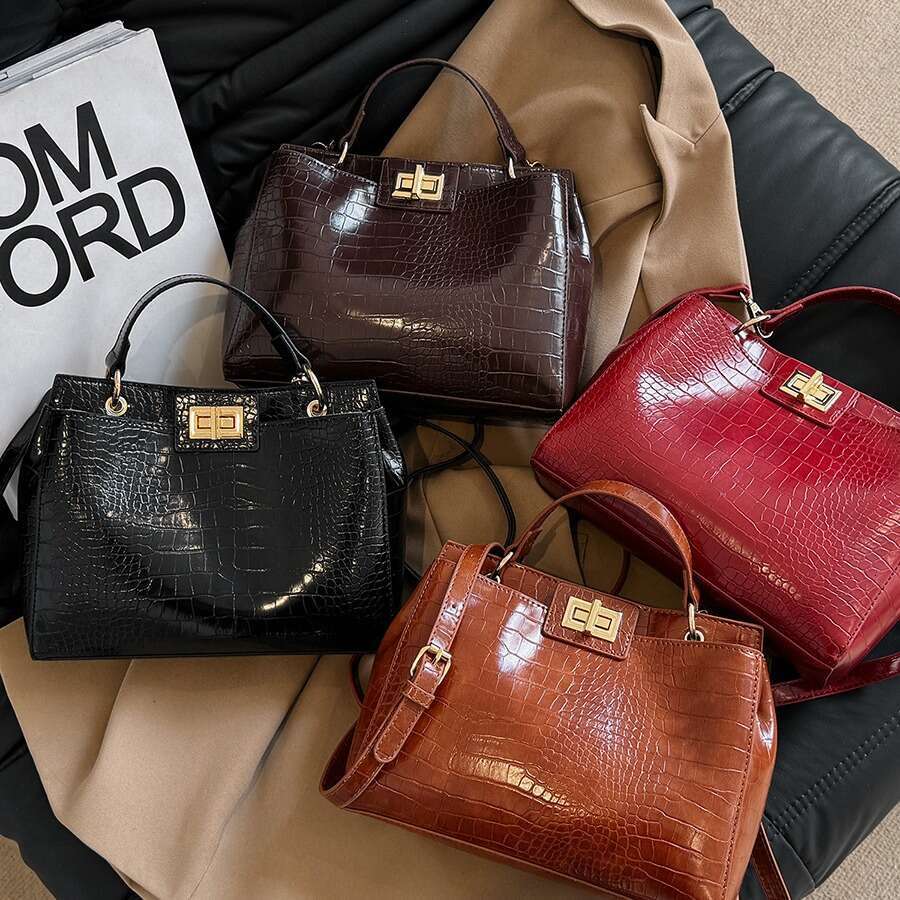 Crowdsourced Design Handheld For Women New Trendy And Fashionable Shoulder Bag, Western Style Crossbody Bags