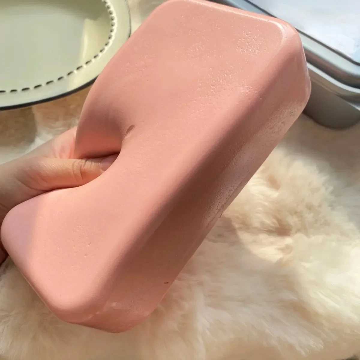 Squishy Toy slow rise sticky box cake squeeze butter ice cream cheese bread Squishy strawberry cake anti pressure release gift W241230
