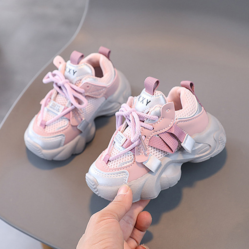 Kids Sneakers Mesh Style Girls Boys Sneakers Soft Soled Non Slip Running Shoes Kidsnest Youth Toddler Shoes Trainers Sizes US9C-US5Y