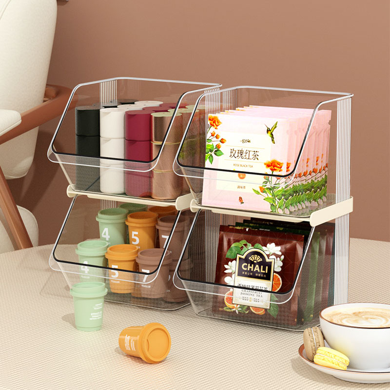 Elegant One-Shelf Tea Sachet Holder for Neat Presentation & Easy Access
