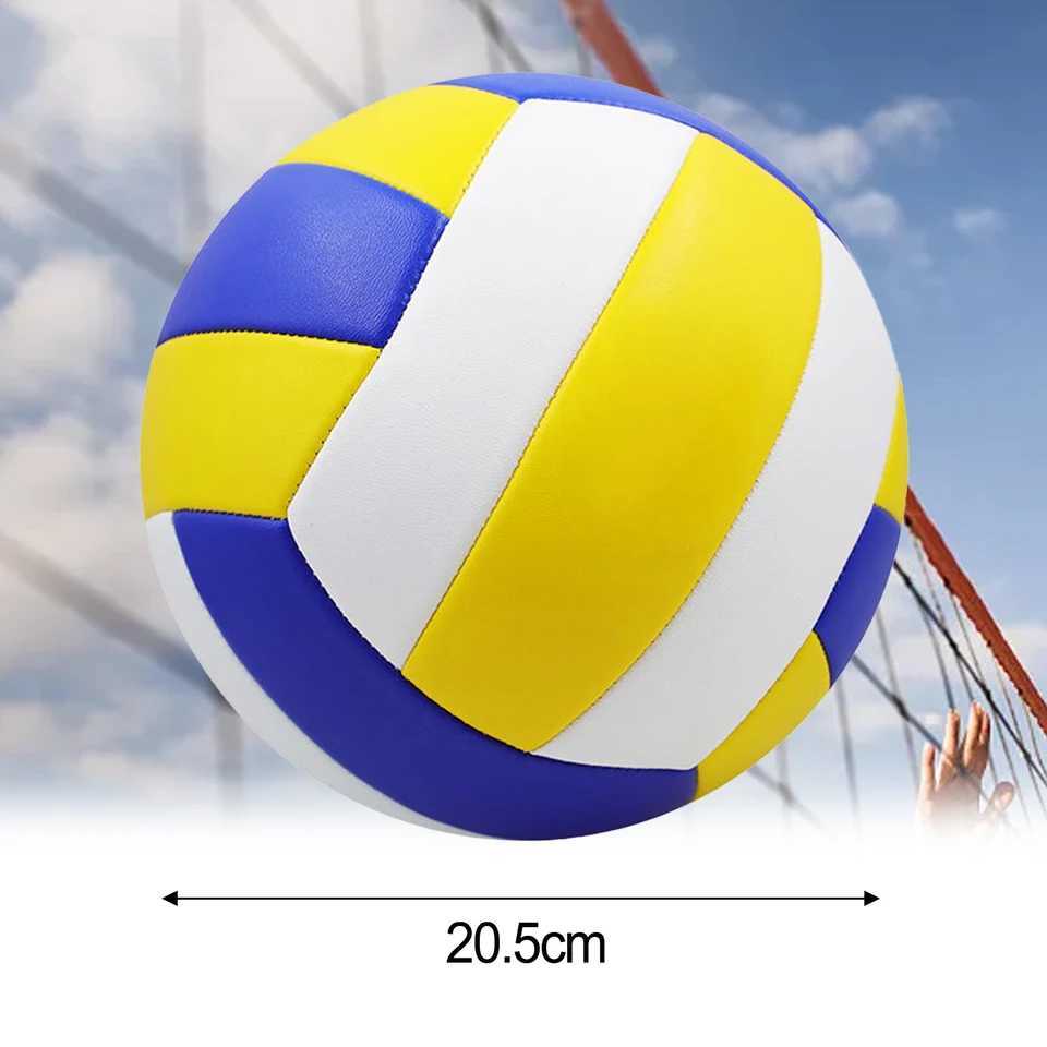 PU Volleyball Professional Competition Volleyball No.5 Training Hard Indoor Volleyball For Outdoor Indoor Beach Air VolleyballXJ241230