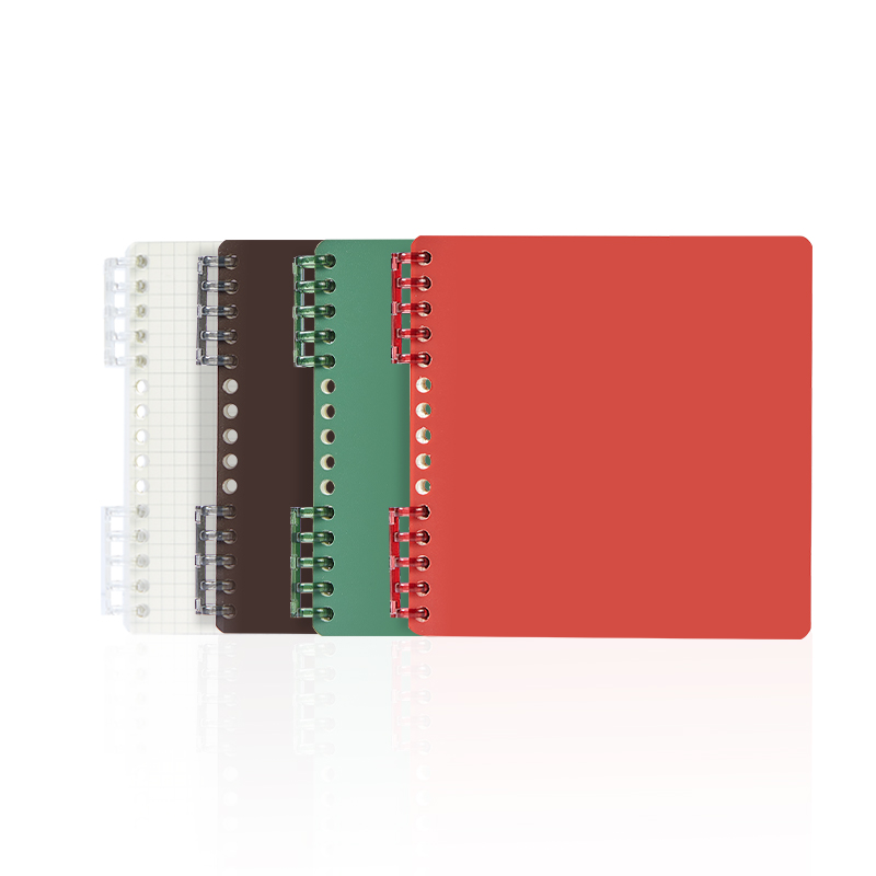 High Contour Square Flipped Top Loose-Leaf Notebook in Horizontal Format